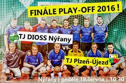 První finálový zápas 1. ligy mužů ročníku 2015/16