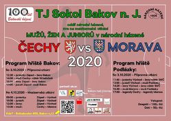 ČECHY-MORAVA 2020 - Bakov n/Jizerou 4. 10. 2020 - kompletní nominace výběrů